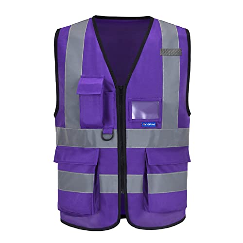 A-SAFETY High Visibility Reflective Vest