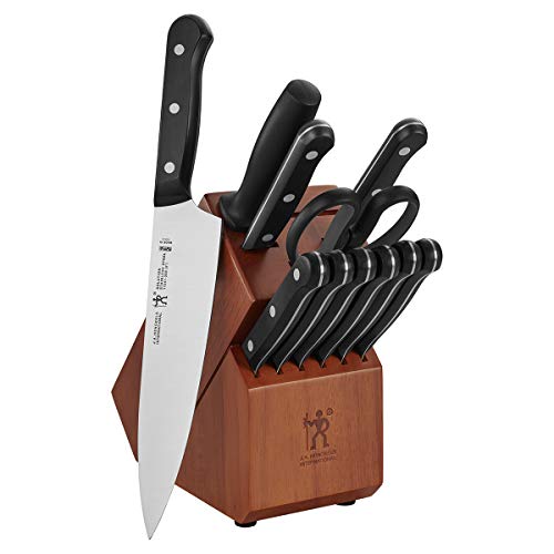 Henckels Solution 12pc Knife Block Set Cherry Pricepulse