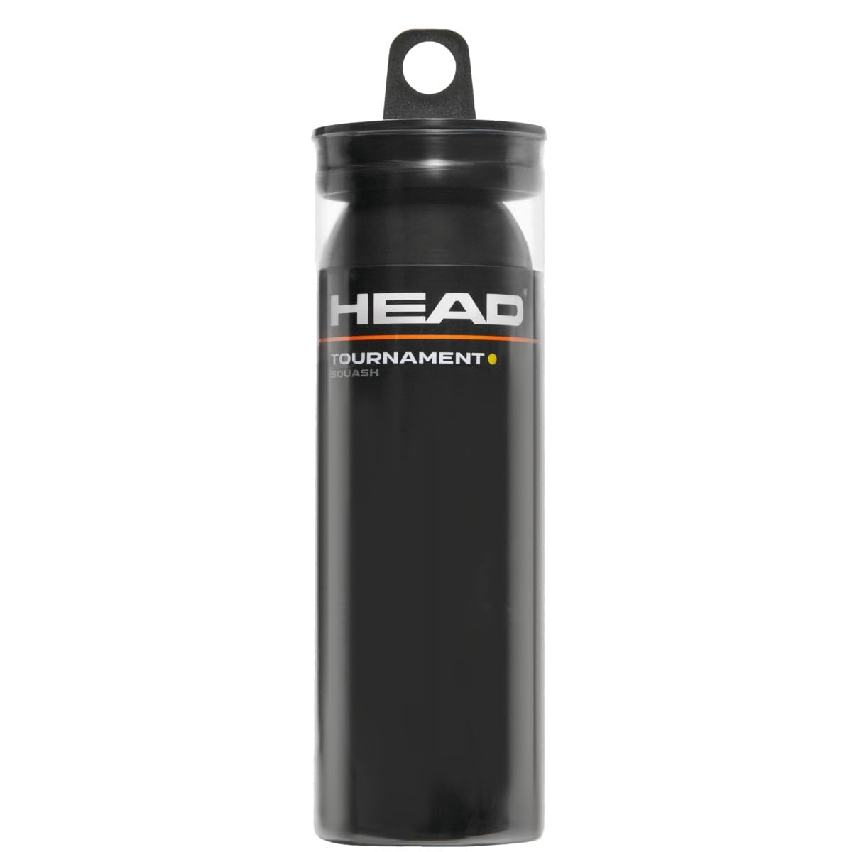 HEAD Unisex Adult Tournament 3-Ball Tube SYD Squash Balls (pack Of 3) - Black, One Size