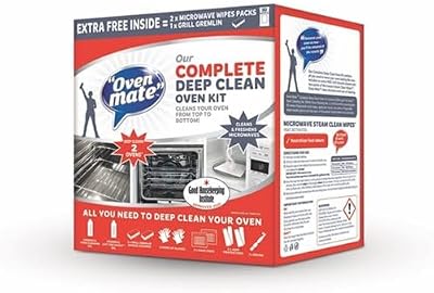Oven Mate Complete Deep Clean Oven Kit – Gel Cleaner & Racks Degreaser