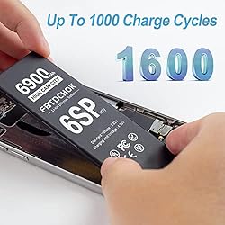 FBTDCHOK Upgraded [6900mAh] Battery for iPhone 6S