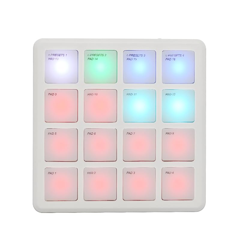 SMC Pad Pocket - contrôleur midi bluetooth, pads sensibles à la vélocité avec aftertouch