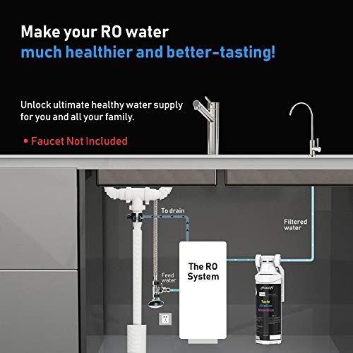 Frizzlife TAM3 Under Sink Inline Water Filter Alkaline PH+