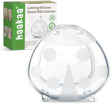 haakaa Ladybug Milk Collector Breast Milk Saver Breast Shell for