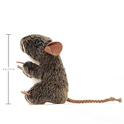 Folkmanis Mini Field Mouse Finger Puppet, Brown