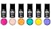 BMC Bright UV/LED Sand Nail Lacquer Gel Polish - Hawaiian Escape Collection