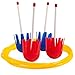 Champion Sports Lawn Darts for Kids: Classic Toss Game & Backyard Party Toy for Families - Safe Plastic Dart & Target Ring Set - Indoor & Outdoor Use primary