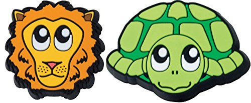 Gamma Sports Zoo Damps Vibration Dampeners(2-Pack) - Turtle/Lion