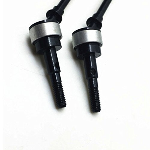 MOHERO Stainless Steel CVD Drive Shaft for 1/10 RC Crawlers Car Axial SCX10 Front Axle