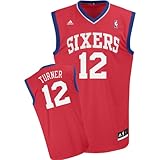 NBA adidas Evan Turner Philadelphia 76ers Youth Revolution 30 Performance Jersey - Red