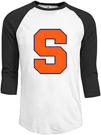 Men's Syracuse Orange 3/4 Sleeve Raglan T-Shirt Sport Jersey