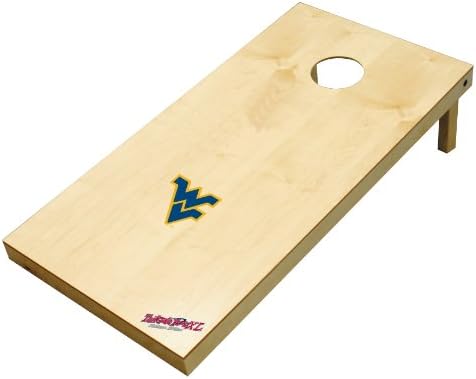Wild Sports NCAA College West Virginia Mountaineers 2' x 4' Authentic Cornhole Game Set