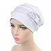 Ever Fairy 3 Colors Chemo Cancer Head Scarf Hat Cap Ethnic Cloth Print Turban Headwear Women Stretch Flower Muslim headscarf