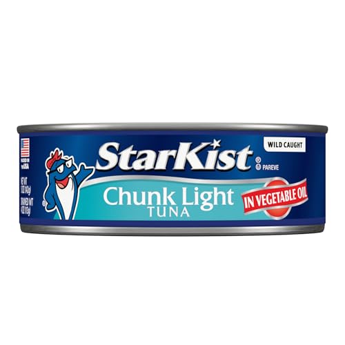 STARKIST CHUNK LIGHT TUNA IN OIL, 5 OZ, PACK OF 48