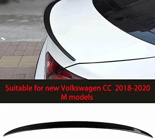 Qcwy ネタバレ 新作販売 新しいフォルクスワーゲンcc M 18 カーボンファイバーカーリアスポイラーウィングに最適