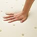 LUCID 2 Inch Ventilated Memory Foam Mattress Topper, Twin XL Size, Dorm Room Essentials