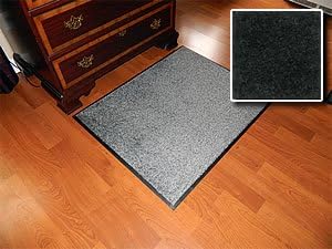 Heavy Duty Indoor Walk Off Entry Mat For Home - "Carpet Mat Pro" - 3' x 20' - Grey - Non Skid Hallway Runner Matting