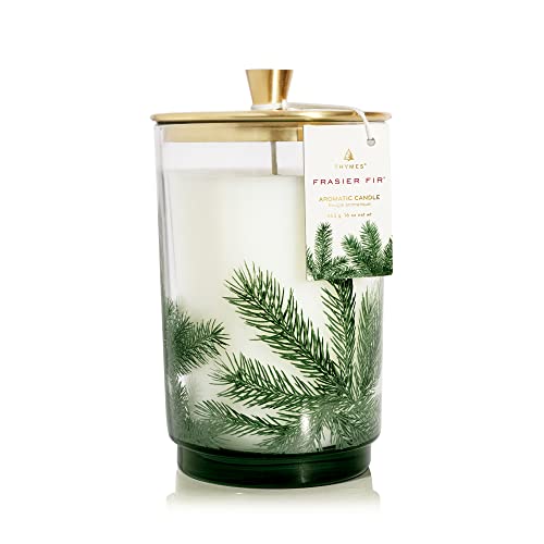Thymes Frasier Fir Candle - Heritage Pine Needle Luminary Scented Candles -