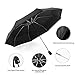 Sunifier Automatic Travel Umbrella Compact Mini Umbrella Windproof Folding Rain Umbrella Auto Open/Close Lightweight Small Umbrella