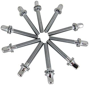 Goedrum 10pcs 30mm Drum Tension Rods with Washers