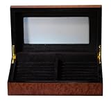 Wooden Cufflink Box for 24 Pairs