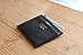DASH Co. Slim ID Wallet Handmade Leather Credit Card Case With ID Window