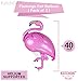 KatchOn, Giant Pink Flamingo Balloons - 40 Inch Pack of 2 | Balloon, Flamingo Party Decorations | Flamingo Mylar Balloons | Tropical Mylar balloons, Hawaiian Party Decorations, Luau Party decorations