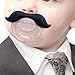 Great Deal(TM) Mustache Pacifier - For Baby 0-6 6-12 Months - For Infants, Newborns, Boys and Girls - Funny Novelty Pacifier - Full Money Back Guarantee by Great Deal
