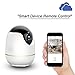 Home Security Camera - HD 1080P WiFi IP Dome Camera, Compatible with Alexa Show, Pan/Tilt and 4xZoom for Baby/Store/Office/Pet/Elder Minitoring, Free App with No Monthly Fee(Plug-in Required)