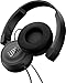 JBL Harman T450 On-Ear Lightweight Foldable Headphones with Mic - Black