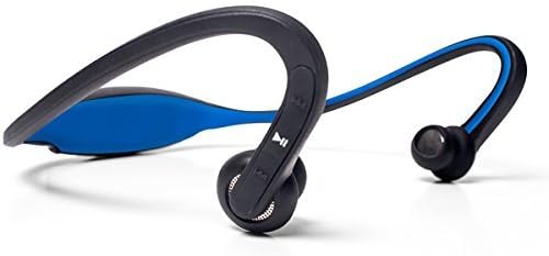 Red Fox Wireless EDGE IPX4 Bluetooth Wireless Headphone (Blue) with Case