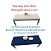 RELIABEST Waterproof Dining Chair Cover Protector - Pack 2 - Perfect for Pets, Kids, Elderly, Restaurants, Party - Machine Washable, Snugly Fit, Removable, Clean The Mess Easily (Beige(with Buttons))