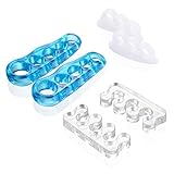 BESKIT 6 PCS Toe Stretchers Toe Separators Toe Splint for Yoga, Toe Straighteners for Hammer Toe, Bunion Relief, Foot Pain Relief, Hallux Valgus
