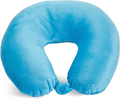 Wolf Essentials Adult Cozy Soft Microfiber Neck Pillow for Travel – Compact, Ma…