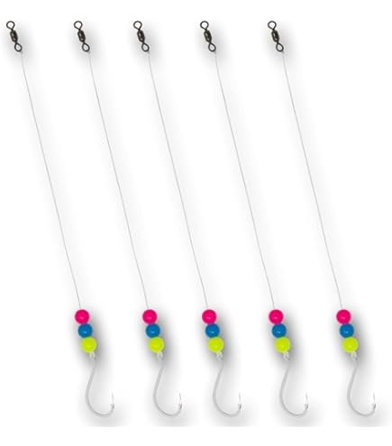 NEVER Lose A Fsh Agan! NEW Per Fshng Rgs (Steel Leader Treble - Foto 7