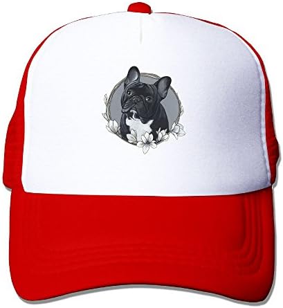 Bulldog Dog Animal Vintage Mesh Trucker Hats Casual Snapback Hats Dad Hat For College