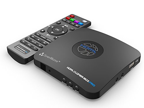 HDML-Cloner Box Pro, capture any HD video, game and play back instantly with the remote control, schedule recording, HDMI/VGA/AV/YPbPr input.