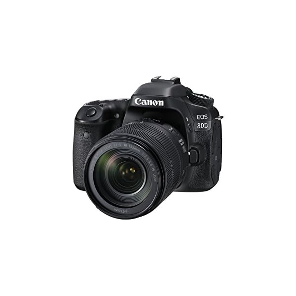 Canon EOS 80D DSLR Digitalkamera inkl. EF-S 18-135mm F3.5-5.6 is USM Objektiv (24,2 Megapixel, 7,7 cm (3 Zoll) Display… – Bild 6