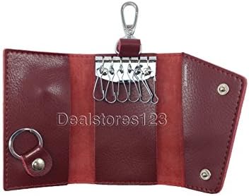 Dealstores123 - Leather Key Wallet (Marron_Snap)
