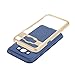Aobiny Hard Bumper Hybrid Soft Rubber Skin Cell Phone Case Mobile Cover For Samsung Galaxy J7 2015 (Navy)