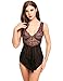 Avidlove Women Sexy lingerie Sleepwear Deep V Halter Lace Nightwear