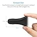 Car Charger, ARCHEER 4.8A Dual USB Car Charger Adapter with LCD Screen Display for iPhone 7 6S Plus 5SE 5S 5, Samsung Galaxy S8 S7 S6 Edge, Tab S, LG G5 G4, HTC, Nexus 5X iPad, Black