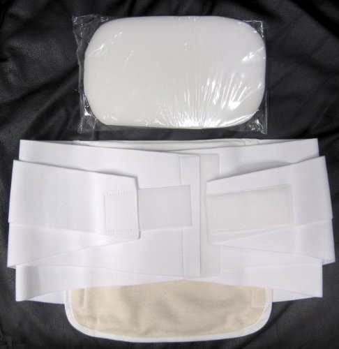 Mor-Loc Sac-Ro 10 Lumbar Support with Elastic Compression Strap, Large (38-42) by Mor-Loc