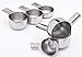 Stainless Steel Measuring Cups Set - Stackable 6 Pieces By Superb Chefs.