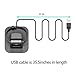 Fitbit Blaze Charger, BEACOO Charger Clip Cradle Dock USB Charging Station for Fitbit Blaze Smart Fitness Watch (Charger Stand) (Black)