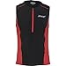 ZOOT Men's Active Tri Mesh Tank Top, Black/Race Day Red, Medium