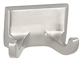 Design House 539197 Millbridge Double Robe Hook, Satin Nickel