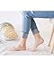 Triplewood 6 Pairs Women's Toe Topper Socks Cotton Toe Cover No Show Half Socks for High Heel