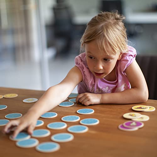 Cottify Wooden Memory Game for Toddlers 24 Years, Toddler Memory Game