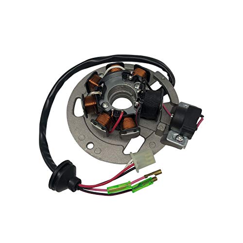 SHUmandala Magneto Stator Replace for Polaris Scrambler 50 90 2001-2003/Sportsman 90 2001-2006/Predator 50 90 2003-2006 0450523 0451000 0450522 0450998/ETON 50 90 RXL-50 RXL-90 AXL/DXL/NXL/TXL 650234